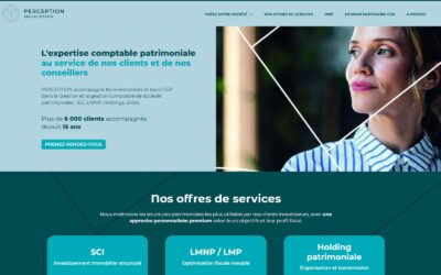 Web | Refonte de myperception.fr — 8 ans de partenariat avec le Groupe Stentor