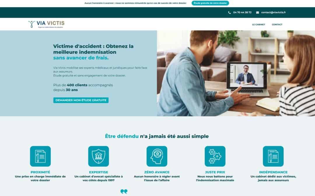 Web | Refonte de viavictis.fr — Indemnisation des victimes, 2 ans après le lancement